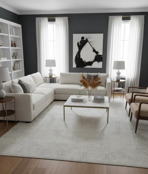 9'6 X 12'6 Hand Knotted Floral Antique Oriental Wool Rug