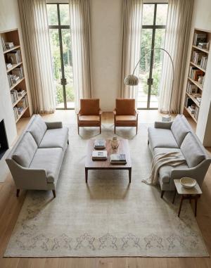 9'9 X 12'10 Hand Knotted Floral Antique Oriental Wool Rug