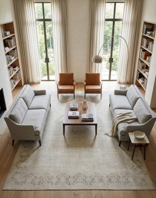 9'9 X 12'10 Hand Knotted Floral Antique Oriental Wool Rug