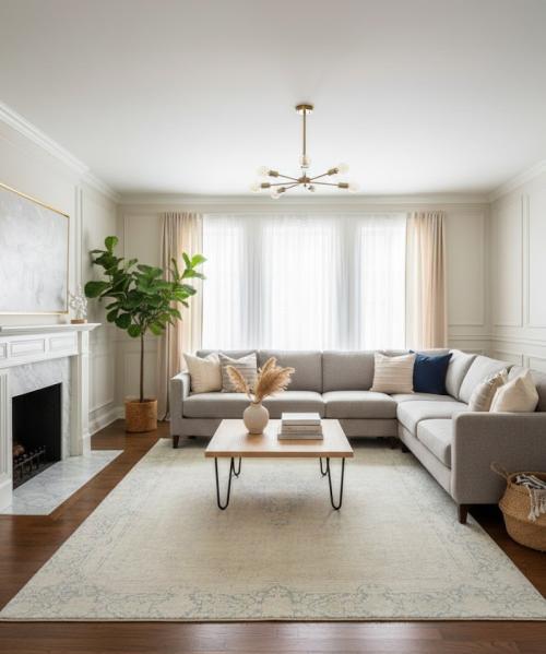 8'8 X 11'8 Hand Knotted Floral Antique Oriental Wool Rug