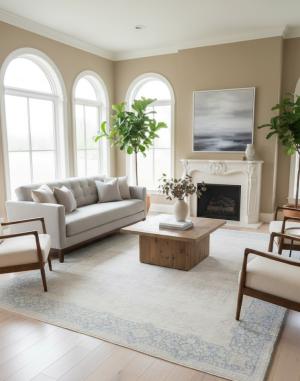 9'8 X 13'0 Hand Knotted Floral Antique Oriental Wool Rug