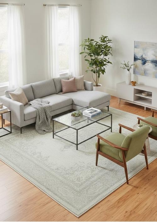 9'10 X 13'2 Hand Knotted Floral Antique Oriental Wool Rug