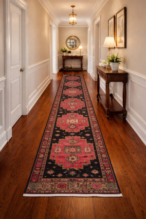 Antique Muted Tribal 2X13 Distressed Vintage Oriental Runner Rug