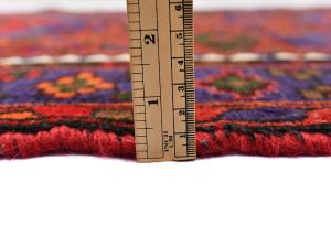 Vintage Red Tribal 3'9X6'7 Hamedan Persian Rug