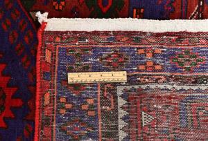 Vintage Red Tribal 3'9X6'7 Hamedan Persian Rug