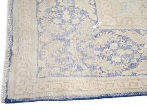 Antique Muted Floral 9X12 Distressed Vintage Oriental Rug