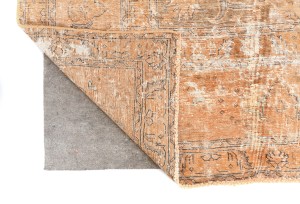Antique Overdyed Traditional 10X13 Distressed Vintage Oriental Rug