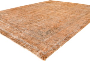 Antique Overdyed Traditional 10X13 Distressed Vintage Oriental Rug