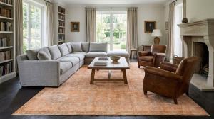 Antique Overdyed Traditional 10X13 Distressed Vintage Oriental Rug