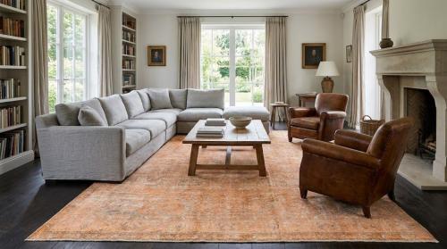 Antique Overdyed Traditional 10X13 Distressed Vintage Oriental Rug