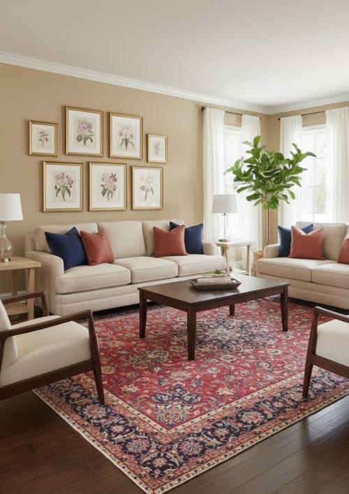 9'9 X 12'11 Hand Knotted Floral Antique Oriental Wool Rug