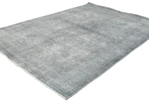 Antique Muted Beige Floral 4X6 Distressed Vintage Oriental Rug