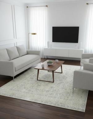 Antique Floral Traditional 6'5X10 Distressed Vintage Oriental Rug