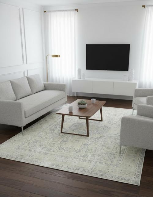 Antique Floral Traditional 6'5X10 Distressed Vintage Oriental Rug