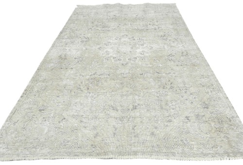 Antique Floral Traditional 5X8 Distressed Vintage Oriental Rug