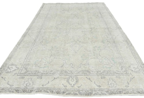 Antique Floral Traditional 6X10 Distressed Vintage Oriental Rug