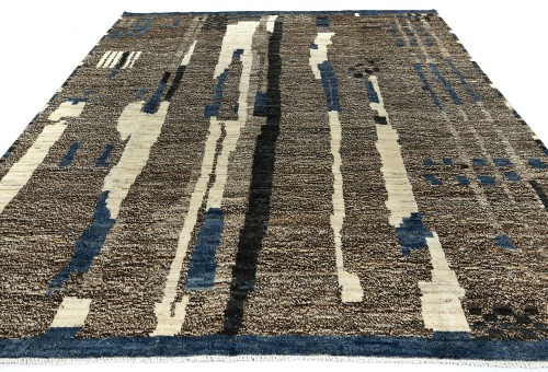 Multicolored Tribal Modern 8X10 Moroccan Style Oriental Rug