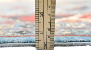 Blue Tribal Geometric 8X10 Turkoman Pakistan Rug