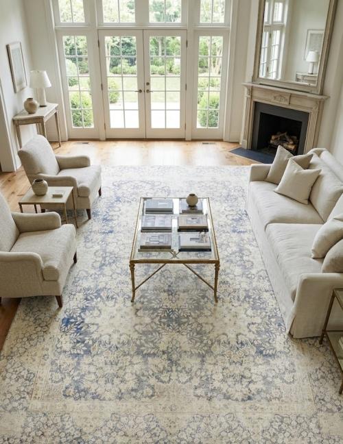 7'10 x 11'0 Hand Knotted Floral Antique Oriental Wool Rug