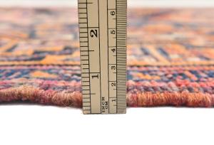Vintage Red Tribal 5X10 Shiraz Persian Runner Rug