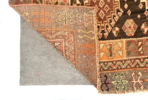 Vintage Red Tribal Geometric 5X8 Shiraz Persian Rug