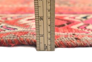 Semi Antique Muted Red Tribal 4'11X8'10 Shiraz Persian Rug
