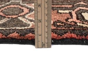 Vintage Cream Floral Tribal 5x8 Hamedan Persian Rug