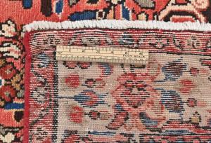 Vintage Light Red Floral Tribal 6X9 Hamedan Persian Rug