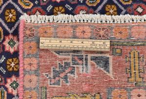 Vintage Light Red Traditional 5X9 Ardabil Persian Rug