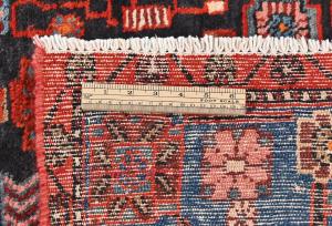 Vintage Tribal Plum 5X8 Nahavand Persian Rug