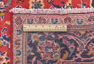 Vintage Red Floral Traditional 5X8 Kashan Persian Rug