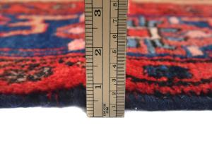 Vintage Tribal Plum 5X8 Nahavand Persian Rug
