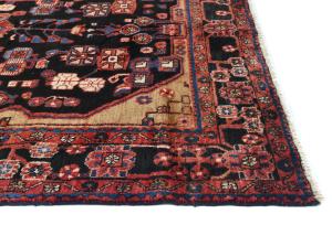 Vintage Tribal Plum 5X8 Nahavand Persian Rug