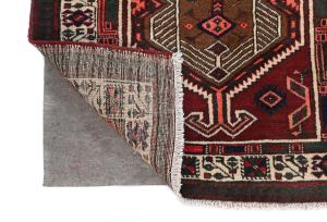 Vintage Red Tribal 3X11 Meshkin Persian Runner Rug