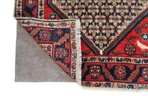 Vintage Cream Tribal 3X10 Koliaie Persian Runner Rug