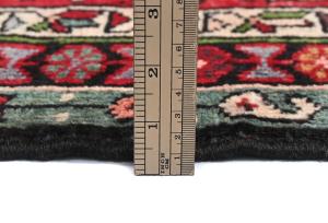 Vintage Red Tribal 3X13 Karajeh Persian Runner Rug