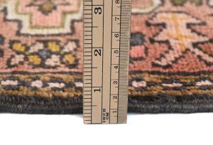 Semi Antique Rusty Pink Tribal 2X3 Karajeh Persian Rug
