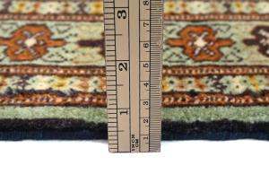 Vintage Light Green Tribal 2X3 Turkoman Persian Oriental Rug