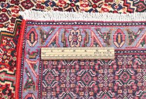 Vintage Purple-navy Geometric 2'6X3'3 Bidjar Persian Rug
