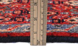 Vintage Red Allover Tribal 2X3 Hamedan Persian Rug