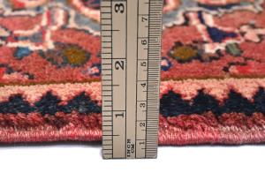 Vintage Red Tribal 1'2x1'11  Heriz Persian Oriental Rug