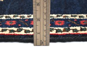 Vintage Red Geometric 2'6X3'7 Hamedan Persian Rug