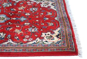 Vintage Red Traditional 2'7X4'3 Sarouk Persian Rug