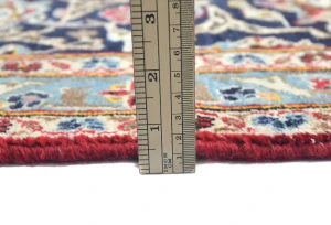 Semi Antique Red Floral Traditional 8X12 Kashan Persian Oriental Rug