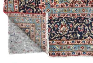 Semi Antique Red Floral Traditional 8X12 Kashan Persian Oriental Rug
