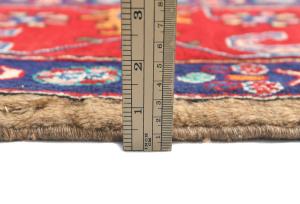 Vintage Beige Tribal 8'5 X 11'4 Koliaie Persian Rug