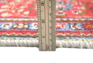 Vintage Cream Floral Traditional 8x11 Tabriz Persian Rug