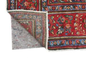 Vintage Cream Floral Traditional 8x11 Tabriz Persian Rug