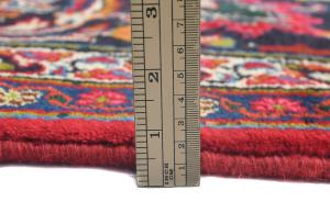 Vintage Red Floral 8X11 Mashad Persian Rug