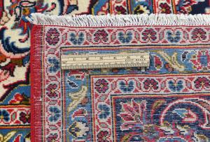 Vintage Red Traditional 8X12 Kashan Persian Rug